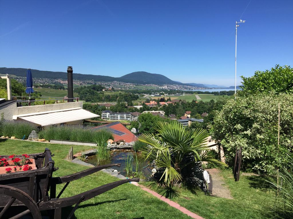 L'Envol Chambres D'Hotes Cortaillod Buitenkant foto